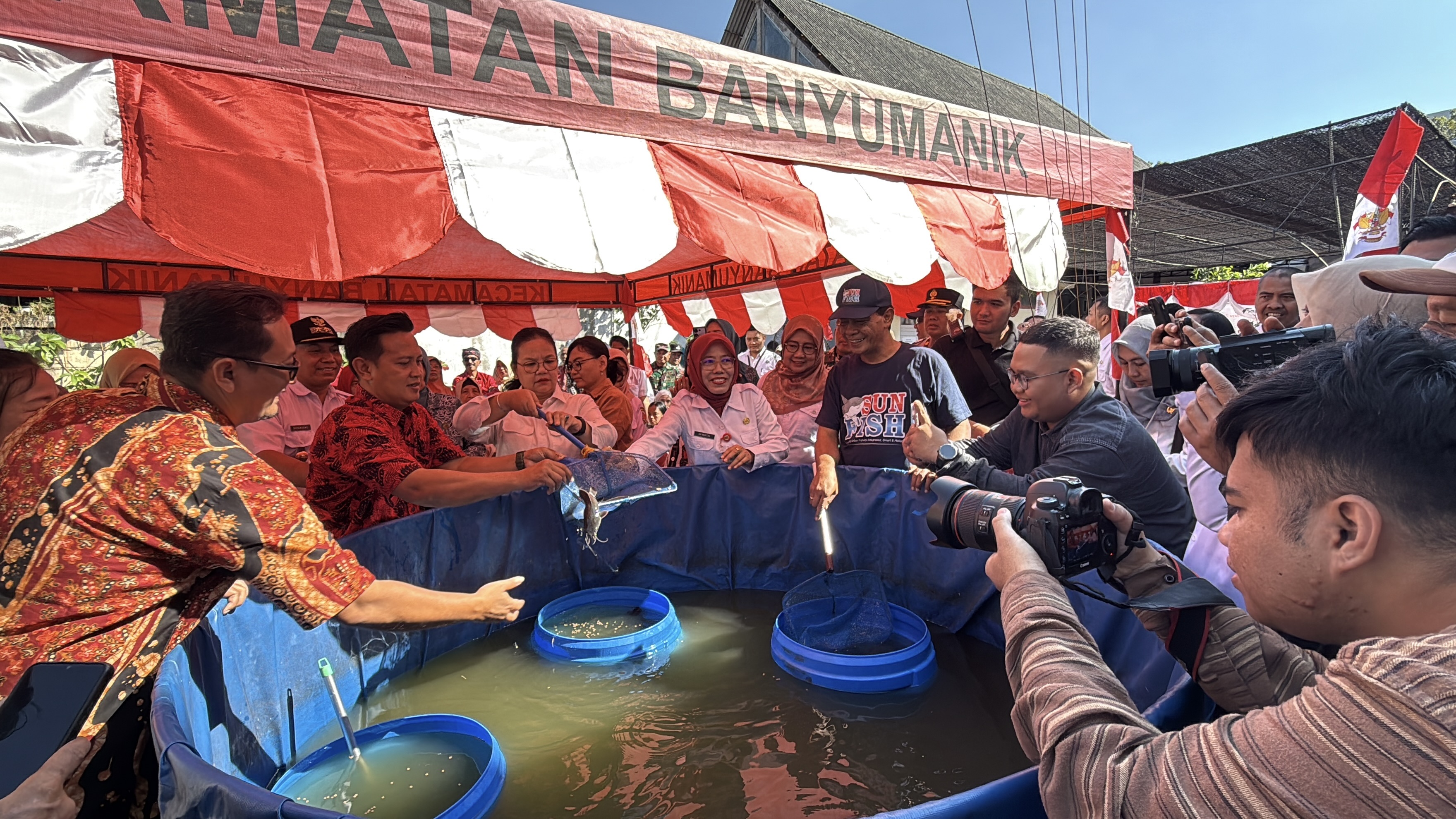 PANEN BUDIDAYA LELE UNTUK KATAHANAN PANGAN
