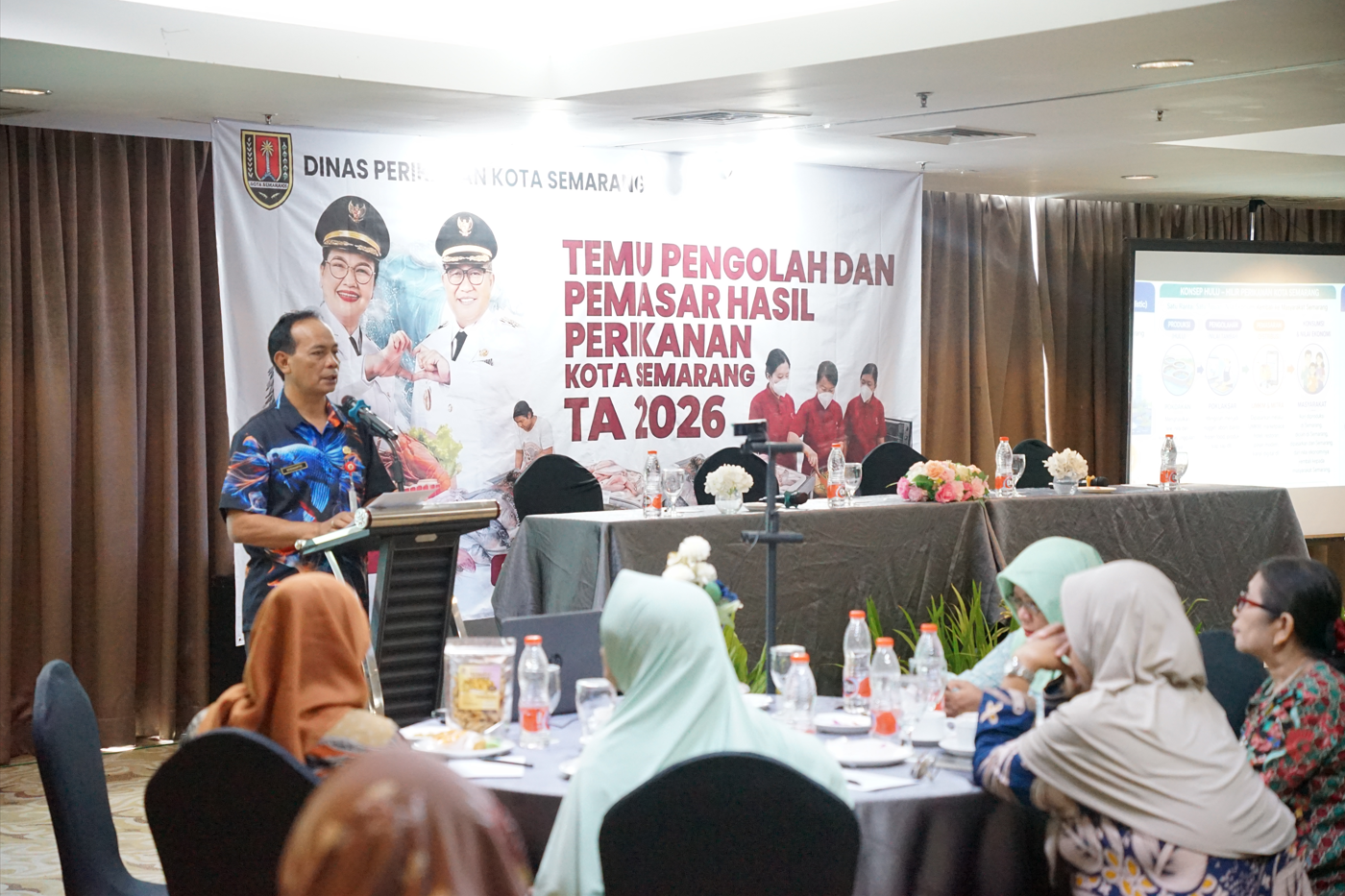Temu Pengolah dan Pemasar Hasil Perikanan Kota Semarang, Dorong Produk Perikanan Semakin Berkualitas dan Berdaya Saing
